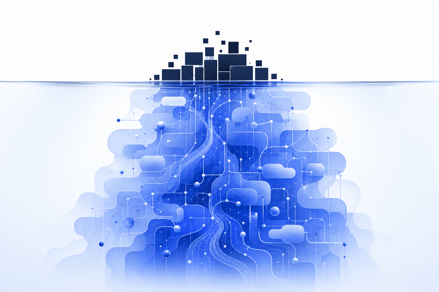 CRMが見えているのは氷山の一角